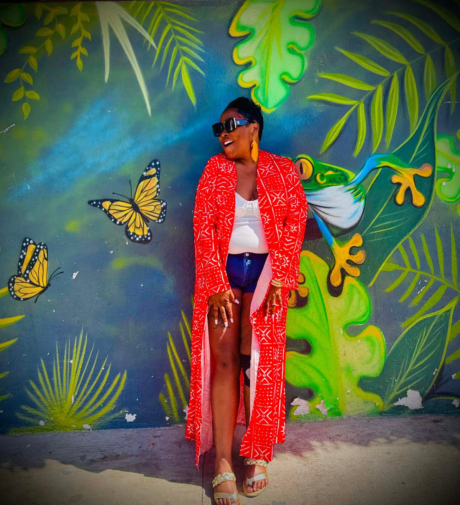 Christina L. Mial traveling