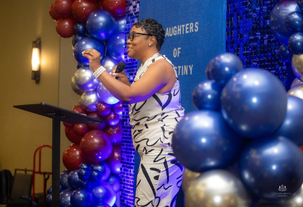 Pastor Christina L. Mial speaking